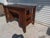 Early 20th Century Mission Oak/Tiger Oak Single Drawer Desk With Bookshelves For Sale In Houston - Image 6 of 7