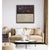 2020s 35.4" X 35.4" Contemporary Neutral Palette Minimalist Square Textured White / Cream and Black Painting by Diane Grant - Unique Piece / Earth Tones For Sale - Image 5 of 7