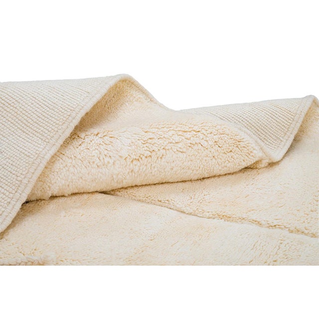 Textile Hand-Knotted Wool Rug by Azele Studio For Sale - Image 7 of 11