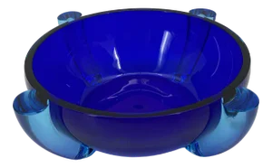 Murano Glass Fruit Bowl Alboino by Tina Aufiero for Venini, Italy 2001