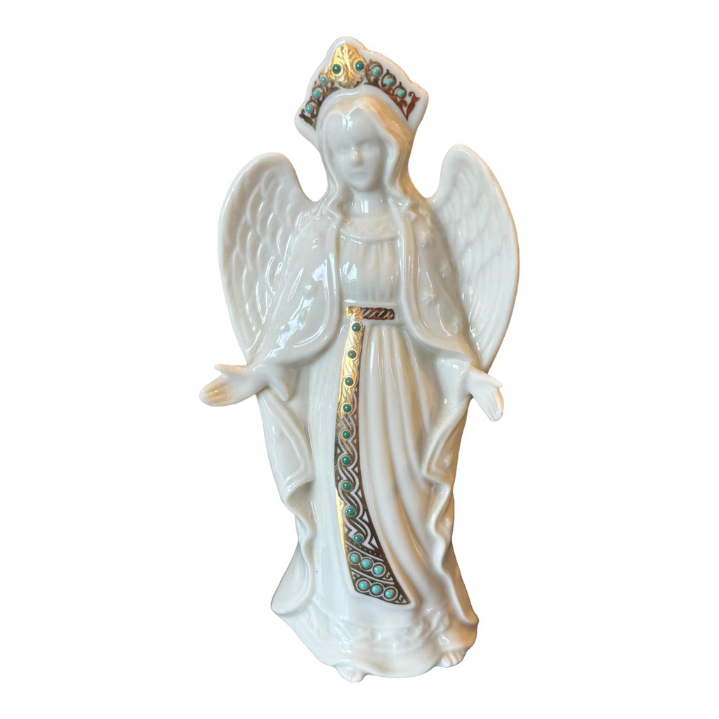 1990s Lenox Jewels Collection Angel | Chairish