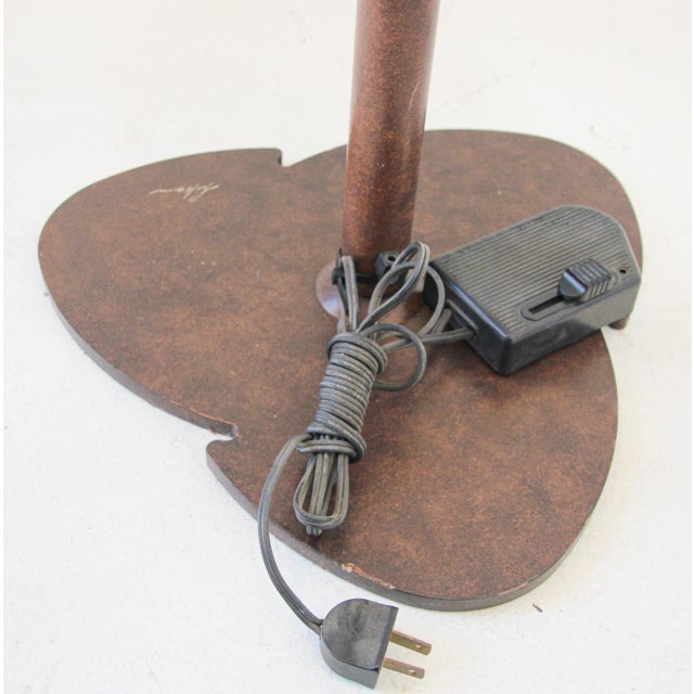 Contemporary 1980s Italian Postmodern Sculptural Flower Floor Lamps, Frosted Glass, Set of 3 For Sale - Image 3 of 15