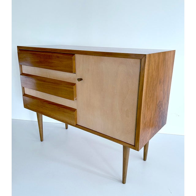 Vintage Scandinavian Sideboard in Wood, 1960s For Sale - Image 10 of 14