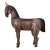 Antique XL Carved Wood Horse For Sale