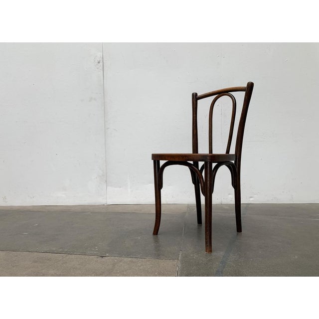 Art Deco Bentwood Cafe Chair, 1930s For Sale - Image 3 of 18