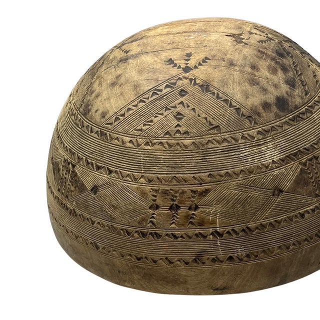 Wood Antique African (Taureg) Wooden Bowls For Sale - Image 7 of 9