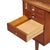 Kai Kristiansen for Feldballes Model 54 Mid Century Danish Teak Tambour Door Desk For Sale In Chicago - Image 6 of 11