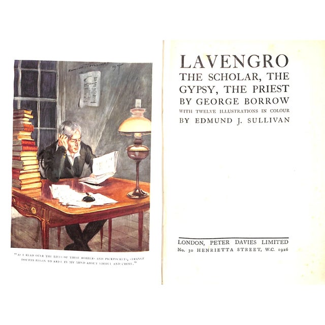 Traditional "Lavengro the Scholar, the Gypsy, the Priest" 1926 Borrow, George For Sale - Image 3 of 8