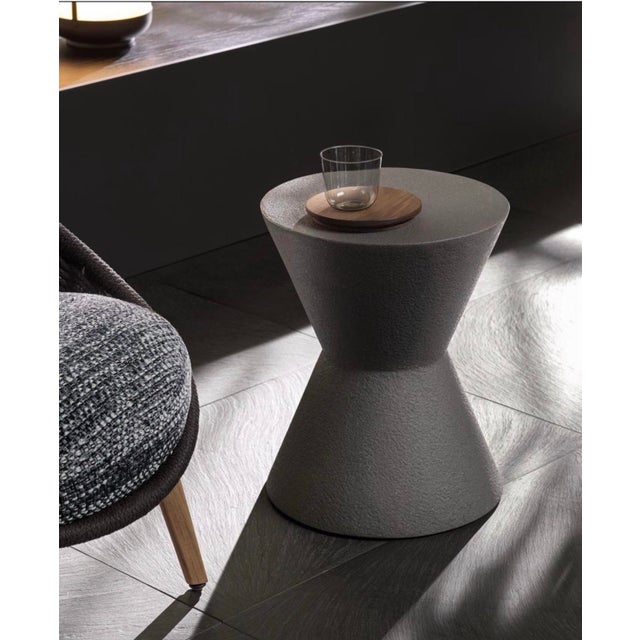 Minotti Minotti Cesar Outdoor Table Stool For Sale - Image 4 of 5