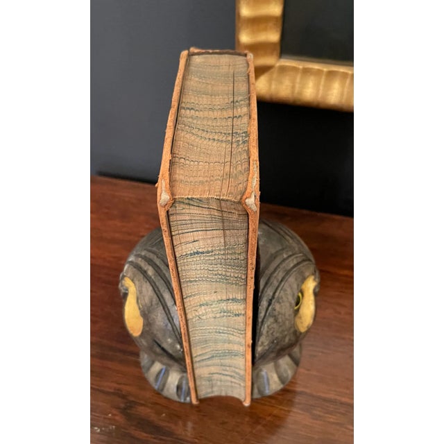 "Hermans" 1840 Marbled edges on 3 sides and interior covers. Leather cover.