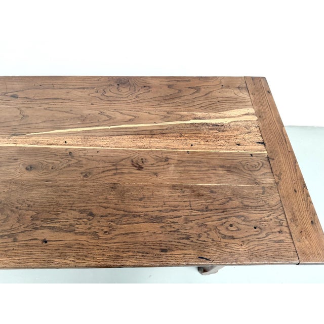 20th Century Oak Farmhouse Table, 1890s For Sale - Image 9 of 18