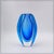 Oval Glass Vase from Murano Glass Sommerso For Sale - Image 11 of 13