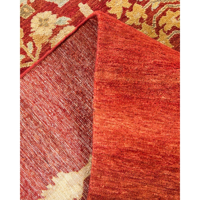 Eclectic, One-of-a-Kind Hand-Knotted Area Rug - Red, 8' 0" x 10' 4" For Sale In New York - Image 6 of 8