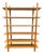 Large Vintage Wooden Bookcase, 1970s For Sale