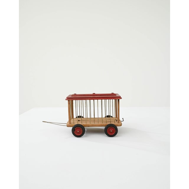 Early 20th Century 20th Century French Wooden Toy Car For Sale - Image 5 of 18
