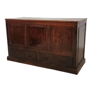 George I Oak Mule Chest, England Circa 1720