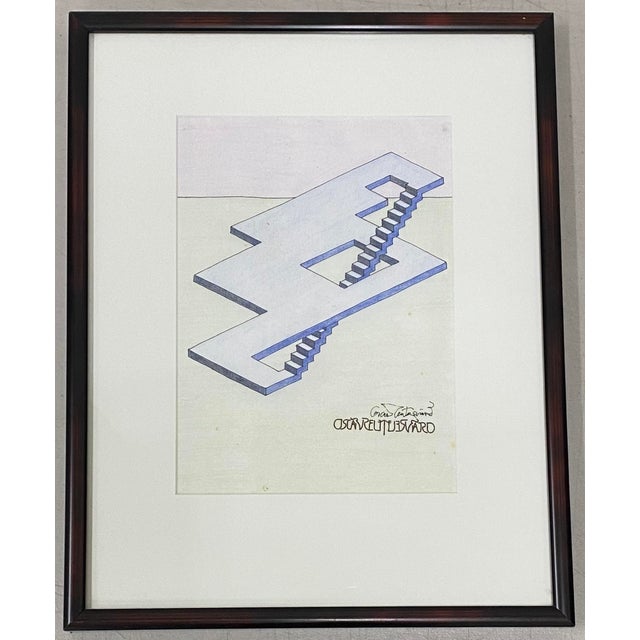 Oscar  Reutersvard イラスト版画
