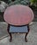 Wood Thomasville Cherry Wood Table Vintage Queen Anne Oval Side End Pull Out Shelf For Sale - Image 7 of 12