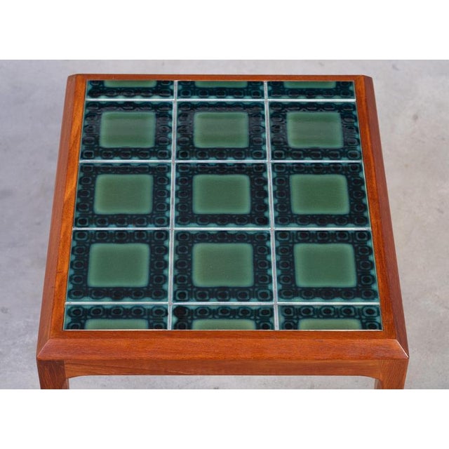 Wood Teak Nesting Tables attributed to Johannes Andersen for Silkeborg Møbelfabrik, 1960s, Set of 3 For Sale - Image 7 of 10