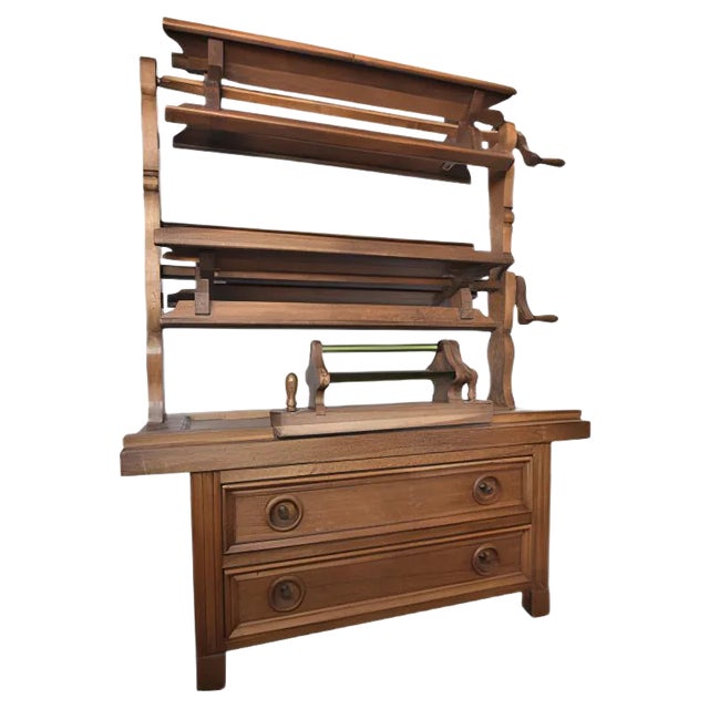 Vintage Passementerie Workbench, 1950s For Sale