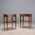 Walnut Bedside Tables, Set of 2 For Sale - Image 10 of 11