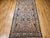 Vintage Persian Malayer Gallery Rug, Hand-Knotted Wool, Geometric Pattern, 5x10, Tan & Blue For Sale - Image 18 of 18