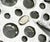 Chanel Chanel Silver CC Star Round Crystal Large Brooch For Sale - Image 4 of 5
