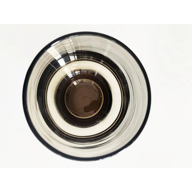 1970s Libbey Glass Tawny Accent Highball Tumblers, Set of 8 For Sale - Image 9 of 10