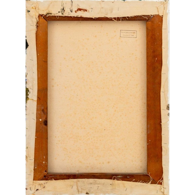 Andy Miller Abstract Composition Oil on Canvas For Sale - Image 4 of 5