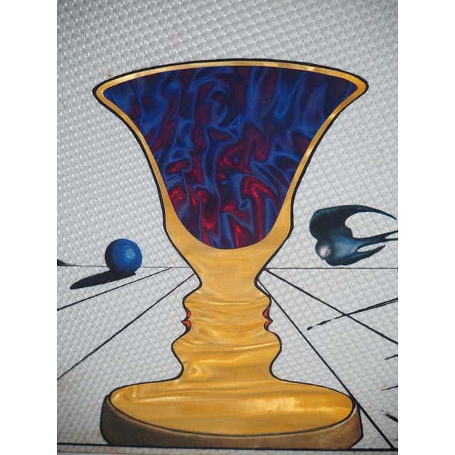 Modern Salvador Dali, Tristan and Iseult, The Cup with Two Faces, 1972, Original Signed Lithograph For Sale - Image 3 of 13
