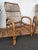 1960s Set of Italian Bent Bamboo Rattan French Lounge Chairs by Franco Albini, 1960s For Sale - Image 5 of 9