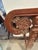 Carved Oak Vintage Asian Style Console Table For Sale - Image 4 of 15