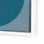 DESCRIPTION: Modern Blue-Grey Forever by Stephanie Henderson in White Frame, Small Art Print on Canvas SPECIFICATIONS:...