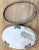 19th C Continental Oval Silver Mounted Mother of Pearl Magnifying Glass For Sale - Image 12 of 13