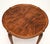 Vintage Figured Walnut Pie Crust Coffee Table, 1920 For Sale - Image 6 of 7