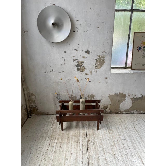 Modern Small Modern Oak Planter, 1950s For Sale - Image 3 of 18