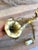 Louis XV Cast Brass Three-Light Chandelier, France, 1940s For Sale - Image 9 of 16