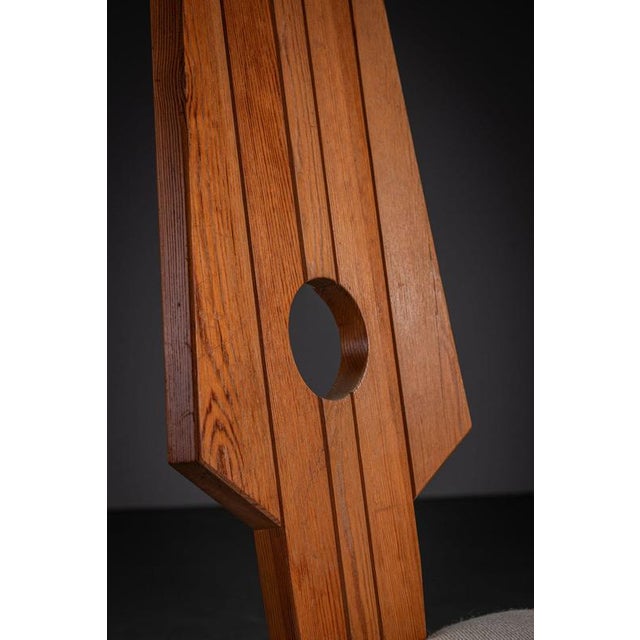 Low Brutalist Chair, 1960s For Sale - Image 14 of 17