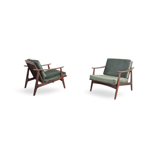 Vintage Danish Easy Chair in Teak For Sale - Image 5 of 10