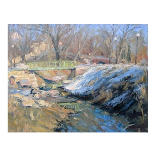Landscape with Bridge, 2015 For Sale