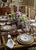 Hollywood Regency Set of 6 Gold Leaf & Brown 13” Dinner Plate Chargers – Glamorous Maximalist Tableware for Palm Beach Regency, Grandmillennial & See Pics! For Sale - Image 3 of 4