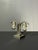 Gorgeous little desk or table lamp nickel ( or plated ) most likely from te Netherlands, ca 1930s. this lamp has been...