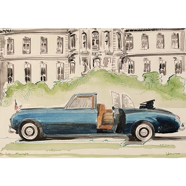 Robert Colborne (1931-2002). "Rolls-Royce Phantom VI Limousine" Signed and dated lower right, model identified lower left;...