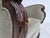 Danish Lounge Chair in Velour and Carved Oak, 1950s For Sale - Image 15 of 18