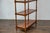An English regency period pine freestanding étagère from the early 19th century with four shelves, turned supports and...