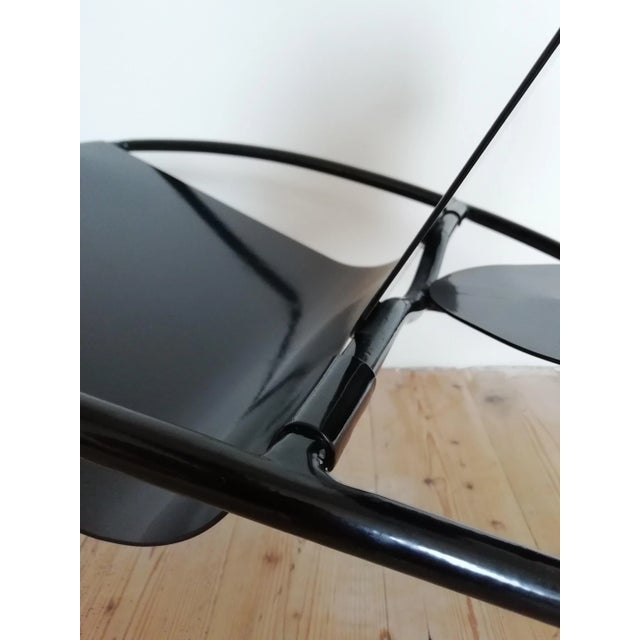 Solid Metal Chair, 1980s For Sale - Image 9 of 14