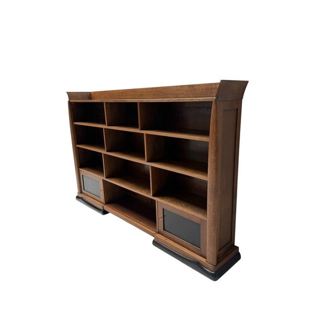Art Deco Open Bookcase by Paul Bromberg for H. Pander, 1920s For Sale - Image 9 of 15