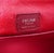Vintage Celine Red Leather Vanity Case / Cosmetic Clutch With Gold Hardware For Sale - Image 14 of 14