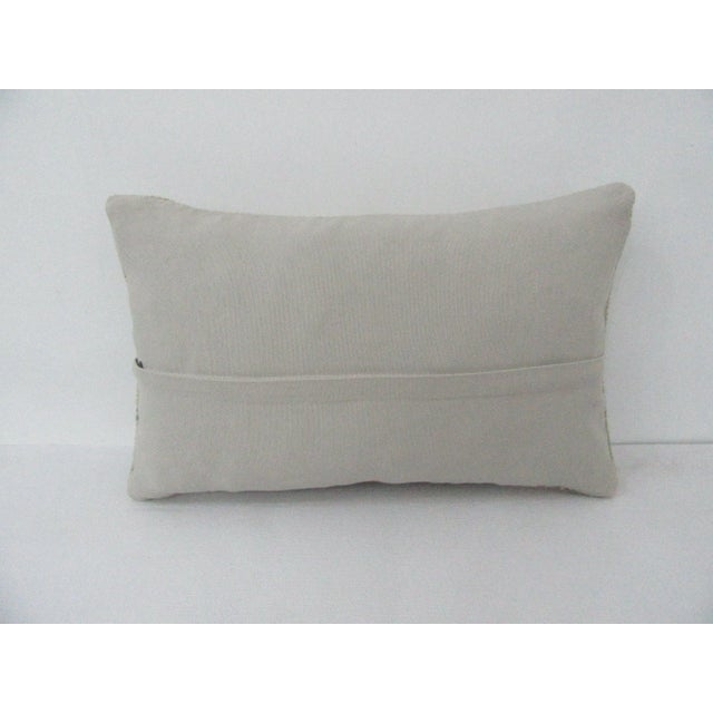 Traditional Turkish Decorative Faded Pillow For Sale - Image 3 of 4