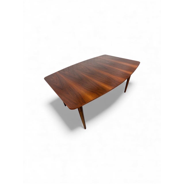 Mid-Century Modern Mid-Century Modern Walnut Dining Table For Sale - Image 3 of 7